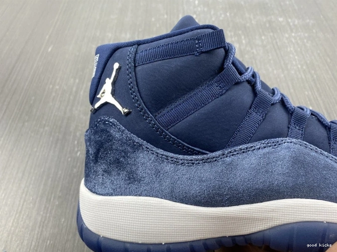 Rep Air Velvet AR0715-441 Jordan Midnight WMNS 11 Navy 0727